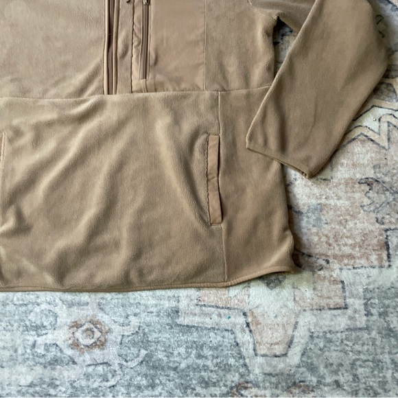 32 Degrees Brown Fleece Pullover 1/4 zip size Large - Picture 5 of 7